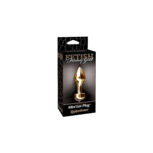Alternative view of Gold Mini Luv Plug