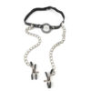 O Ring Gag Nipple Clamps