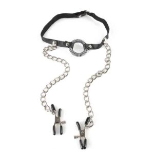 O Ring Gag Nipple Clamps