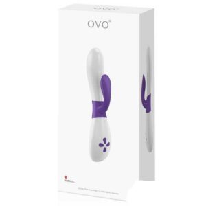 Alternative view of OVO K2 - Rabbit, White/ Purple