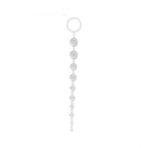 Alternative view of Jammy Jelly Anal Beads - clear