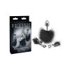 Feather Nipple Clamps and Anal Plug