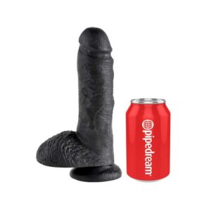 King COck 20cm Black