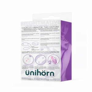 Alternative view of UNIHÖRN - Brightmauve Couples Vibrator