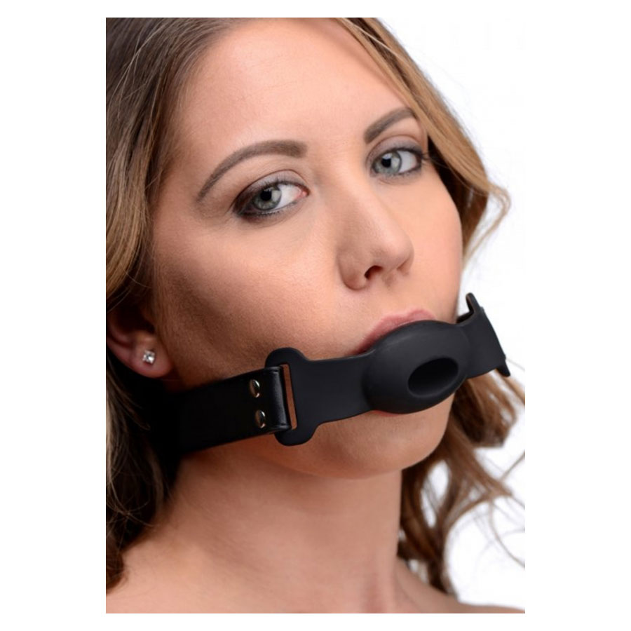 Hollow Silicone Gag