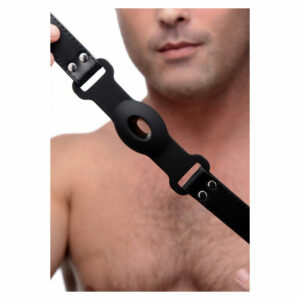 Alternative view of Hollow Silicone Gag