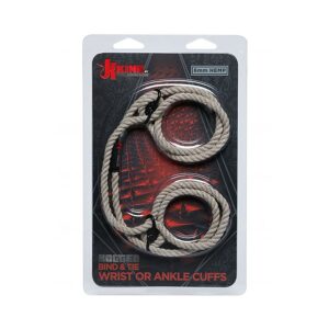 Alternative view of Hogtied - Bind & Tie - 6mm Hemp Wrist or Ankle Cuffs