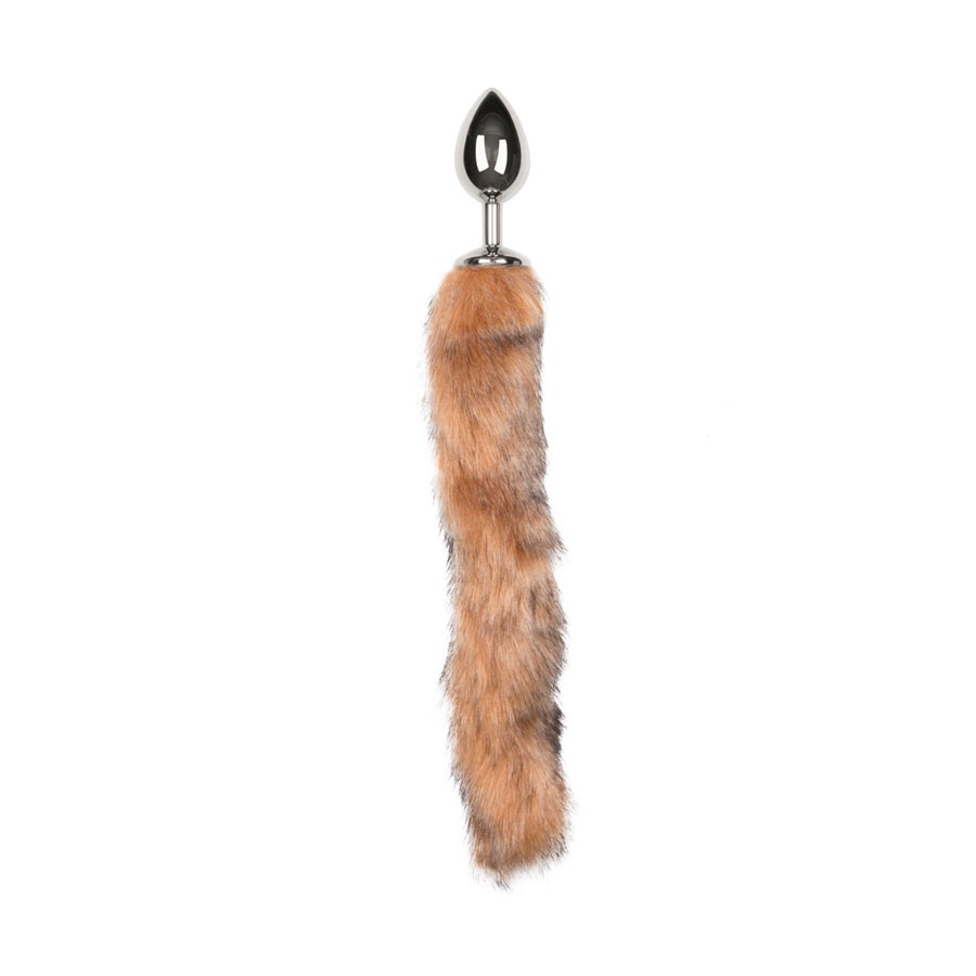 EasyToys- Fox Tail Plug No.3 - Silver - Bild 4