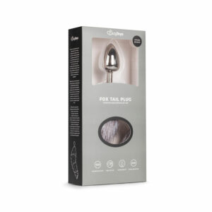Alternative view of EasyToys- Fox Tail Plug No.4 - Silver