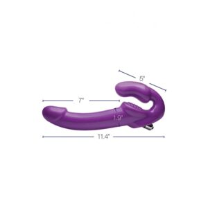 Alternative view of Revolver Thick - Vibrating Strapless Strap-On