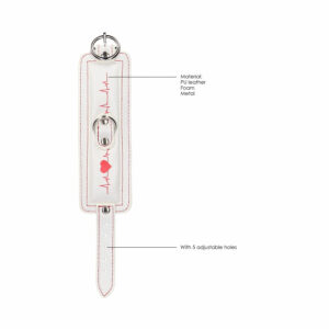Alternative view of Wrist Cuffs - Nurse Theme - White