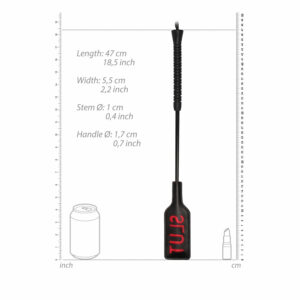 Alternative view of Ouch! Riding Crop - SLUT