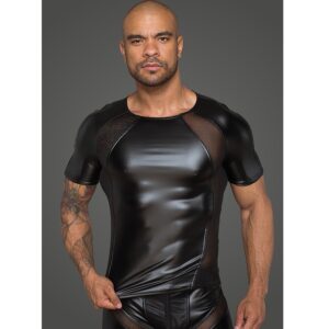 T-shirt - Powerwetlook med 3D-nätinlägg
