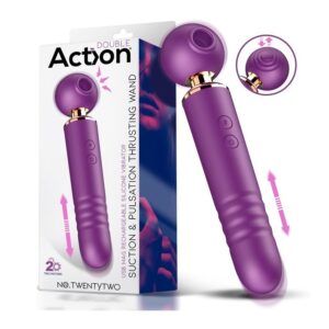 Alternative view of No. TwentyTwo Massager with Suction, Pulsation and Thrust