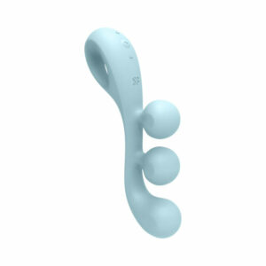 Alternative view of SATISFYER - Stimulator Tri Ball 2 Light Blue