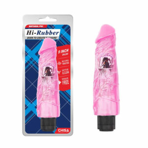 Alternative view of Hi Rubber Vibe 9" - Pink