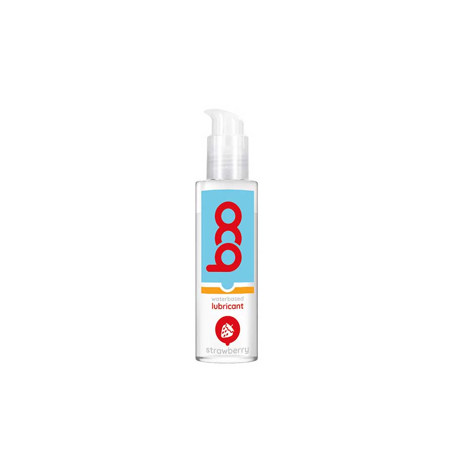 BOO - Strawberry Lubricant 50ml | Glidmedel//Glidmedel med Smak//Vattenbaserat glidmedel//Alla//Safe search | Intimast