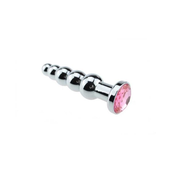 Bubbly Icicle Buttplug - Pink jewel