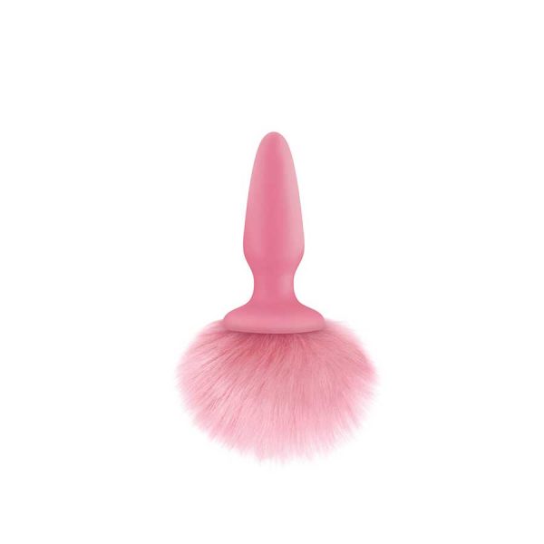 bunny Tail Pink - perfekt buttplug för cosplay