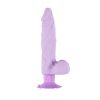 Realistic Vibrator with testicles 23cm