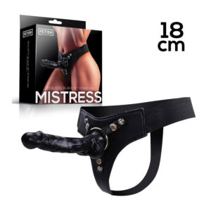 Mistress Strapon 18cm Black