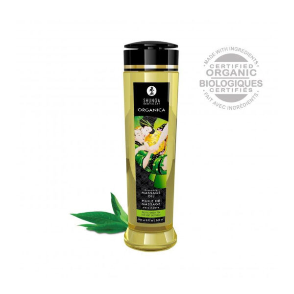 Shunga Organic Massage Oil Green Tee 240 ml